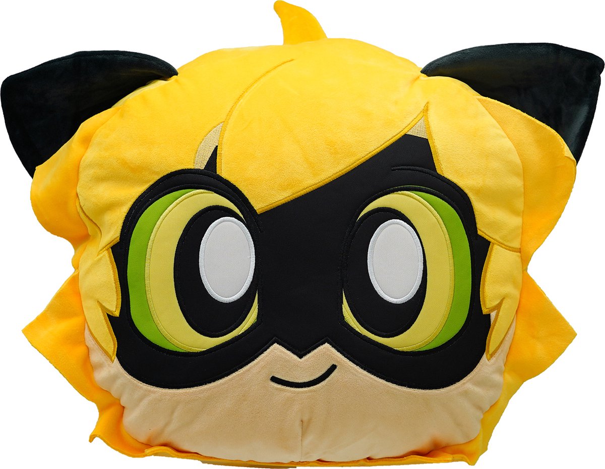 Miraculous - schwarzes Auto - 40 cm Kwami Kissen