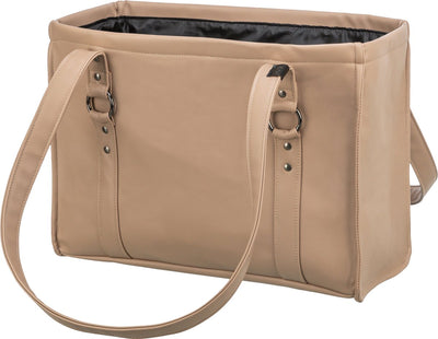 Trixie Dog Bag Citystyle Art Leder Cappuccino