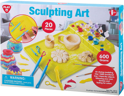 Spielen Sie Clayet mit Farbe und Accessoires, 20DLG.
