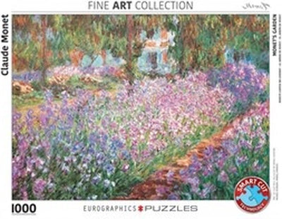 Eurographics – Der Garten des Künstlers in Giverny [le jardin de l'artiste à Giverny] – Claude Monet – 1000 Teile 68×48 cm (B×H) – Kunstpuzzle