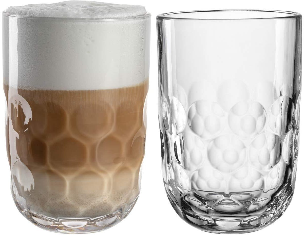 Leonardo Gocce 1 Latte-Macchiato-Glas 390 ml – Set 2