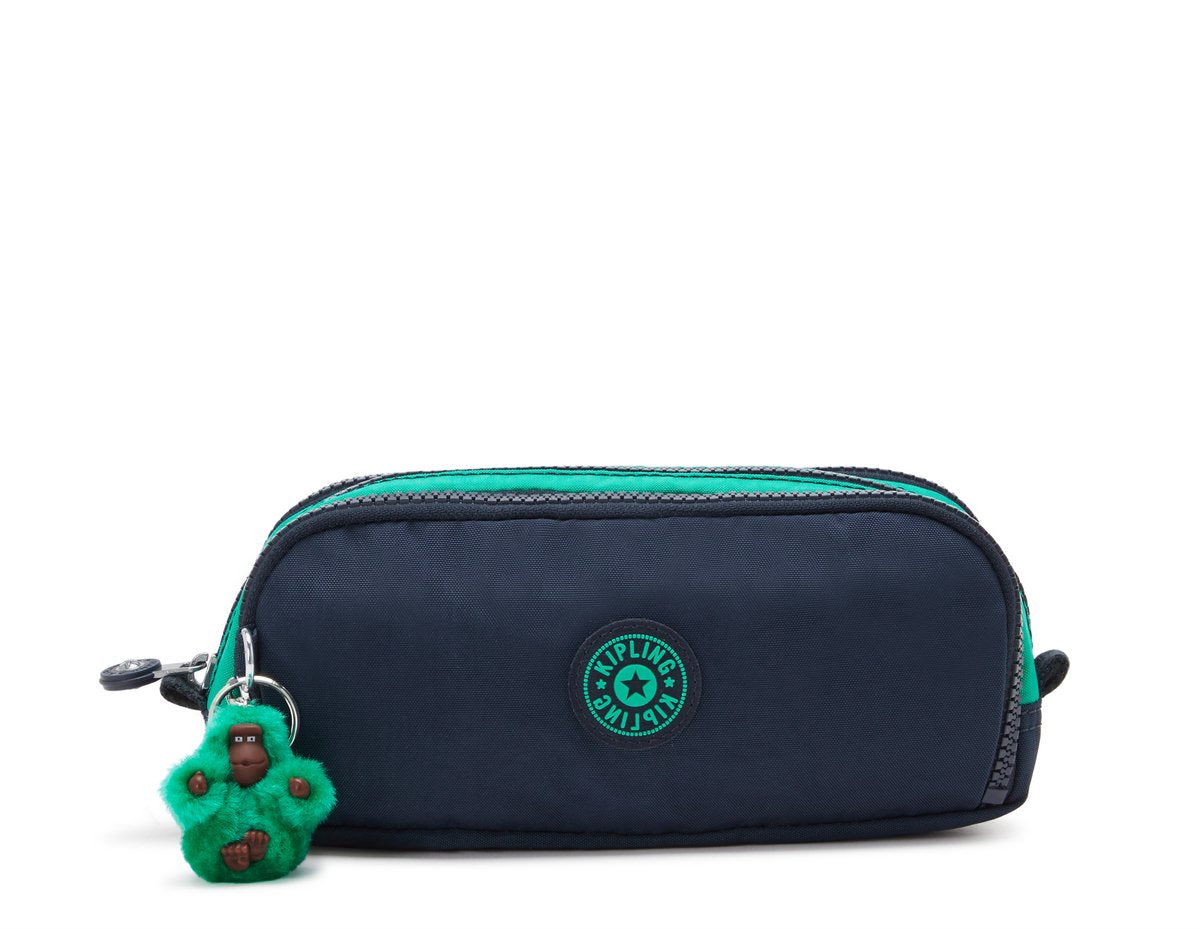 Kipling Gitroy Unisex Zeichenetui – Blau Grün Bl