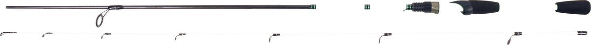 Albatros Street Fishing Ultra White – Spinnrute – 2 Teile – 3–12 Gramm