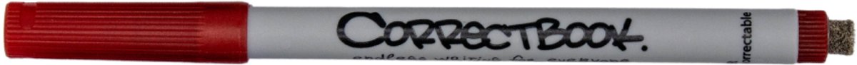 Correctbook-Stift – Fineliner rot – 0,6 mm – für löschbare Notizbücher