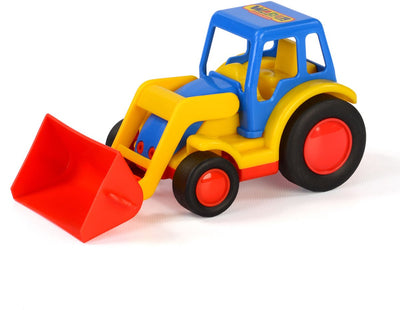 Cavallino Toys Cavallino -Grundlagen -Traktor mit Schaufel