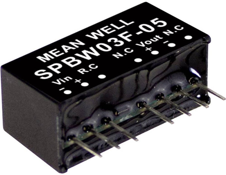 Mean Well spbw03f-15 DC-DC-Wandlermodul 200 mA 3 W Anzahl der Ausgänge: 1 x Inhalt 1 Stück(e)