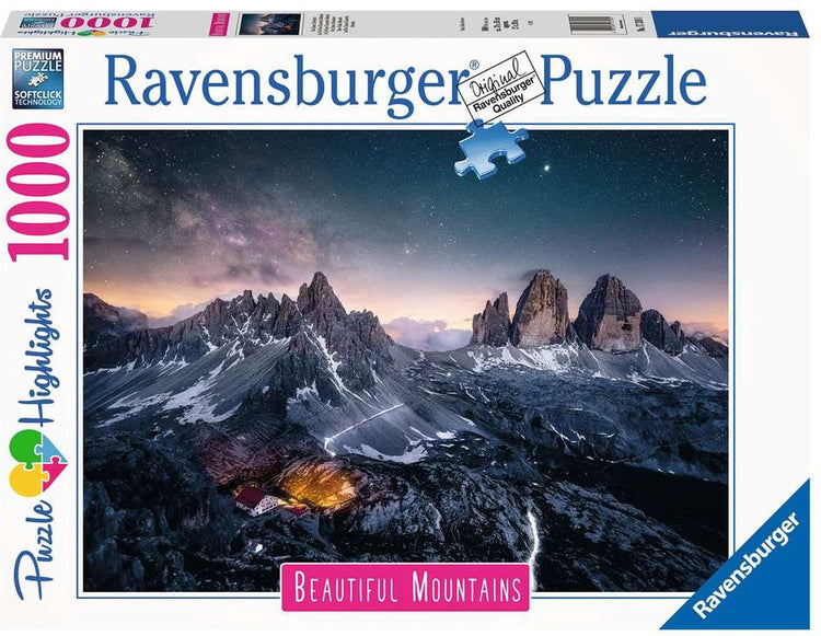 Ravensburger Puzzle Drei Sätze, Dolomiten, 1000st.