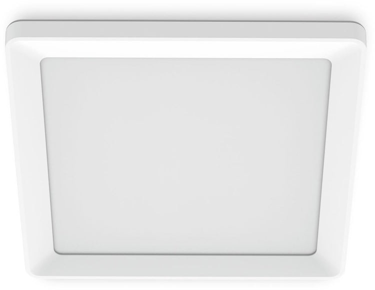 Philips LED Philips Valen Deckenleuchte – mit Fernbedienung – Warmglow-Lichttechnologie: Dimmen Sie Ihre Lampe für eine wärmere Lichtfarbe – 13 W – LED-Beleuchtung – extra warmes bis kaltweißes Licht: 2200 K–6500 K – quadratisch – Weiß