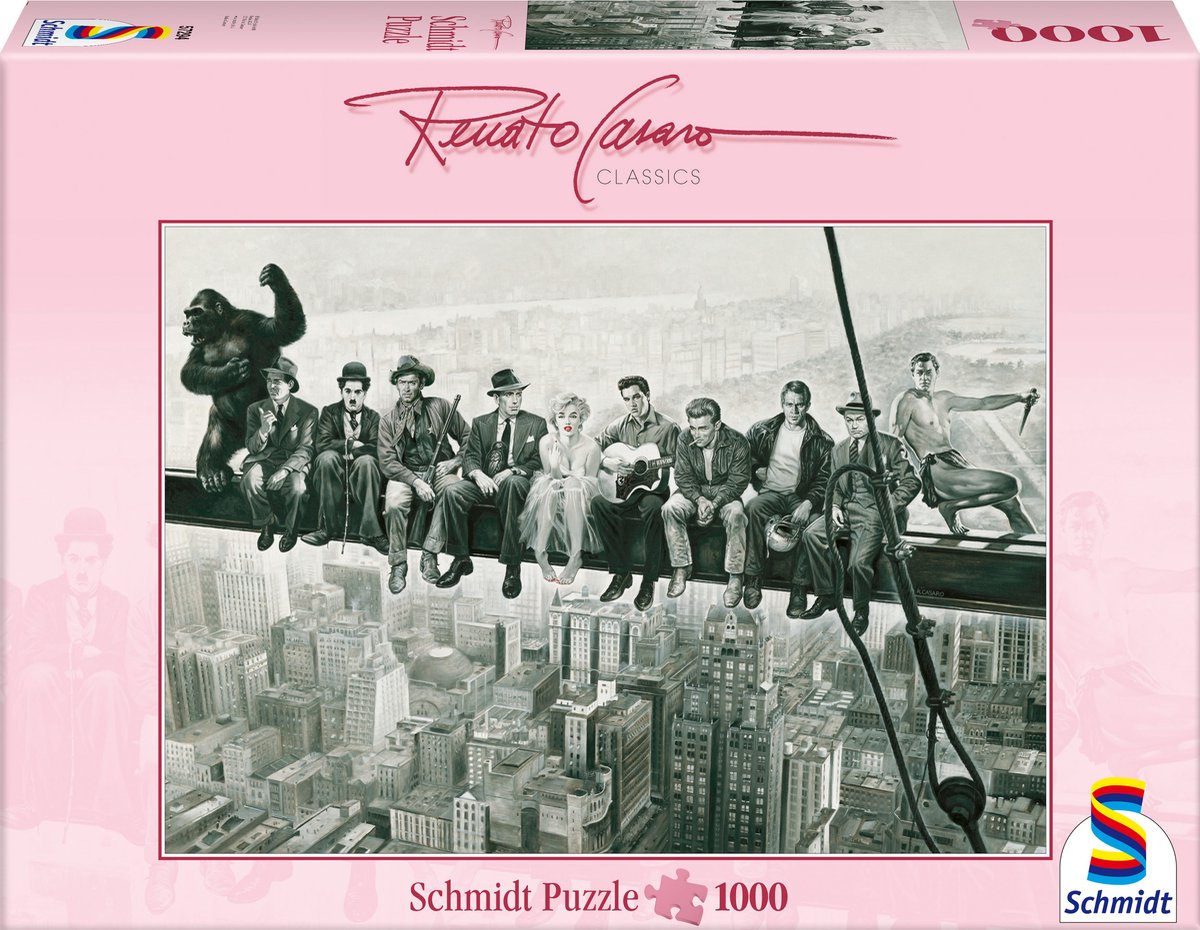 Schmidt - Puzzle - Pause - Renato Casaro - 1000 Teile - Erwachsene - ab 12 Jahren