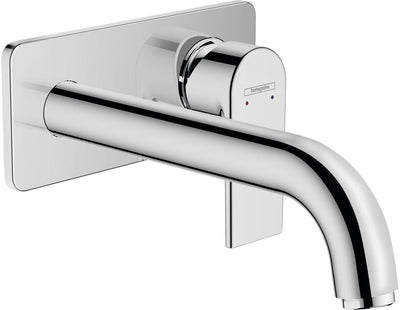 Hansgrohe Lackform – Einbau-Waschtischmischer – Einhebelbedienung – Größe 20,7 cm – Chrom