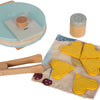 Kleiner Fuß Holz Waffel Eisenspielset, 10dlg.