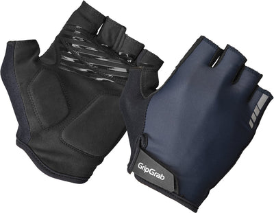 Gripgrab – Ride gepolsterte Kurzfinger-Sommer-Fahrradhandschuhe mit Polsterung – Unisex – Marineblau