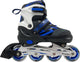 Kinderschlittschuhe blau schwarz, Größe 29-32