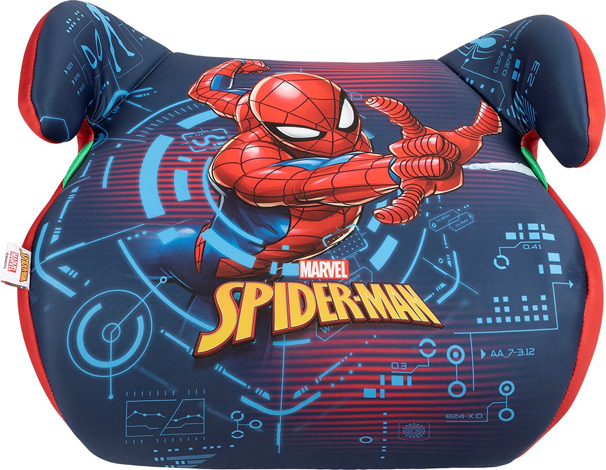 Marvel Spiderman i-Size Sitzerhöhung – 125–150 cm – sicher – bequem – leicht