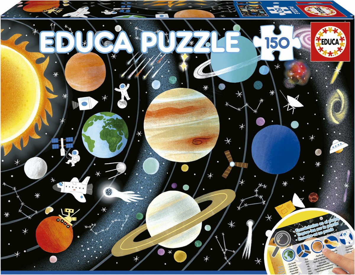 Educa - Puzzle - 150 Teile - Planetarium