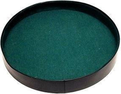 Hot Games Würfelbahn, schwarzes Vinyl-Würfelzubehör, 26 cm.
