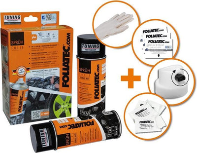 Foliatec Sprühfolien-Set 2 x 400 ml Türkis (Glanz)