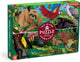 Doppelseitiges Mudpuppy-Puzzle – Regenwald von oben und unten – 55 x 42 cm – 100 Teile – 6 Jahre