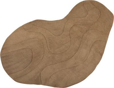 Woood Alya Teppich – Polyester – Braun – 1x170x240