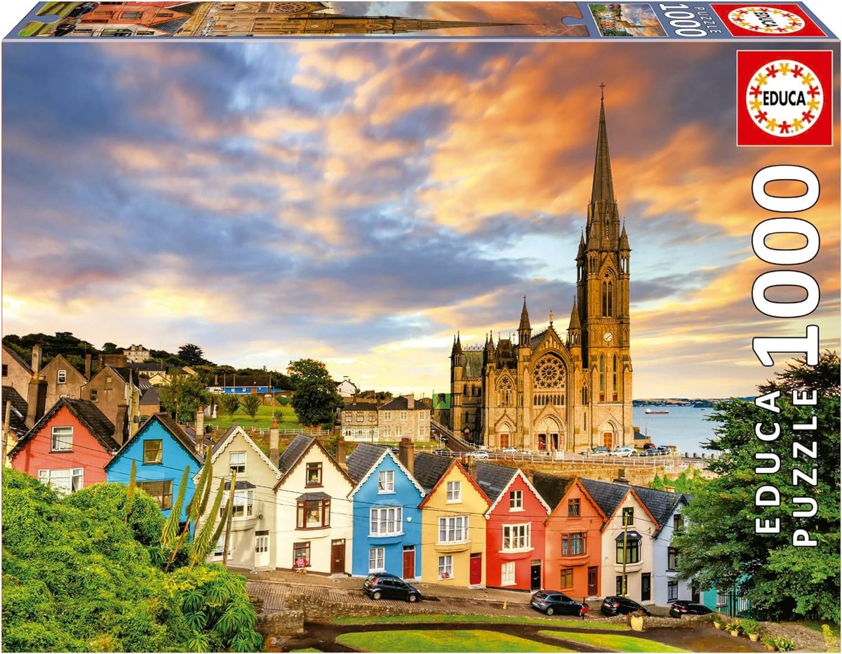 Educa – Puzzle – 1000 Teile – Irland Cathedral de Cobh
