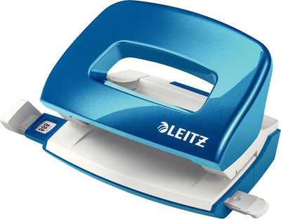 Leitz Wow Mini-Locher – bis zu 10 Blatt – für Zuhause – blau