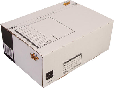 Cleverpack Postpaketkasten 4 305 x 215 x 110 mm - 5 Stück