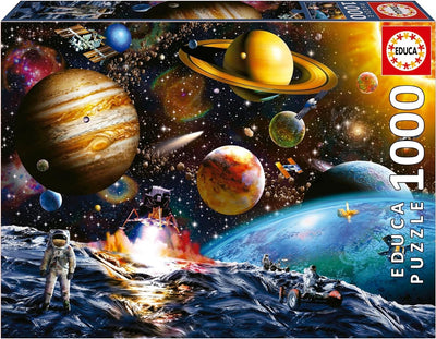 Educa – 1000 Teile – Asteroidenmission – Weltraum – Universum – Planeten – Puzzle
