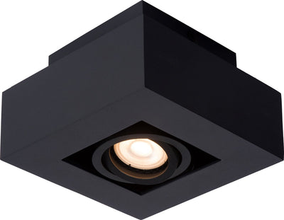Lucide xirax – Deckenstrahler (Deckenleuchte) – LED dim to warm – gu10 – 1 x 5 W 2200 K 3000 K – Schwarz
