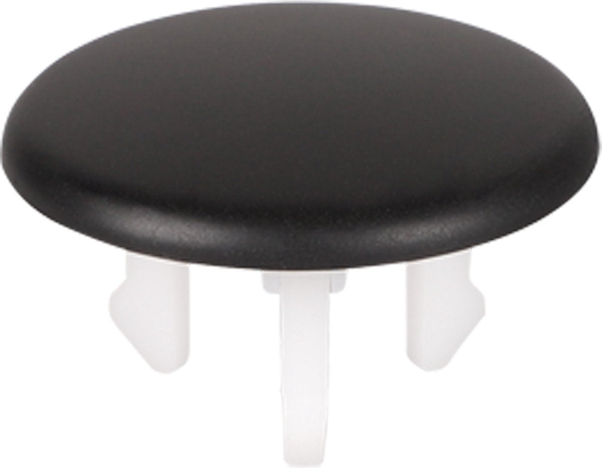 Differnz Abdeckkappe Überlauf für Waschbecken ø 3,5 cm x 2 cm, mattschwarz