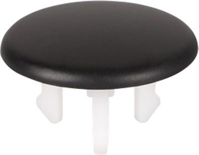 Differnz Abdeckkappe Überlauf für Waschbecken ø 3,5 cm x 2 cm, mattschwarz