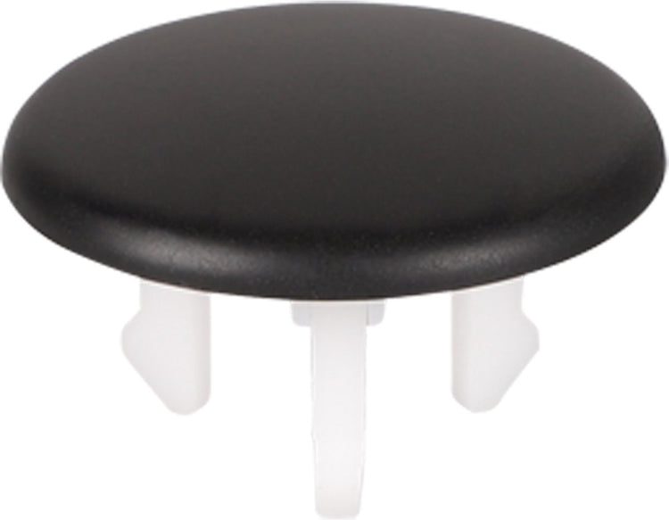 Differnz Abdeckkappe Überlauf für Waschbecken ø 3,5 cm x 2 cm, mattschwarz