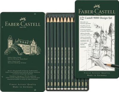 Faber Castell Faber Castell FC-119064 Bleistift 9000 Design-Set