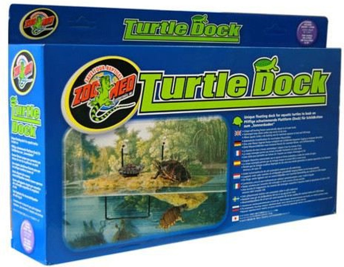 Zoomed Floating Turtle Dock Medium - Aquariumdekoration - 39 x 18 cm