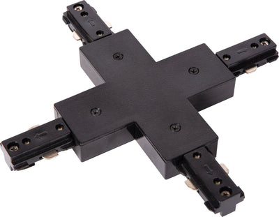 Lucide track x-connector - 1-Phasen-Schienensystem-Schienenbeleuchtung - schwarz (Verlängerung)