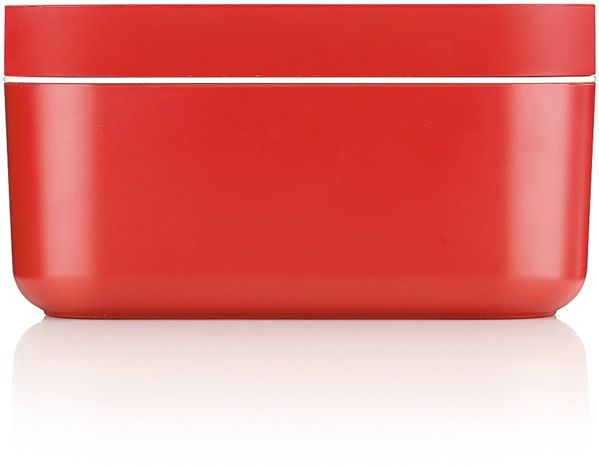 Lékué Eiswürfelform mit Aufbewahrungsbox – Rot