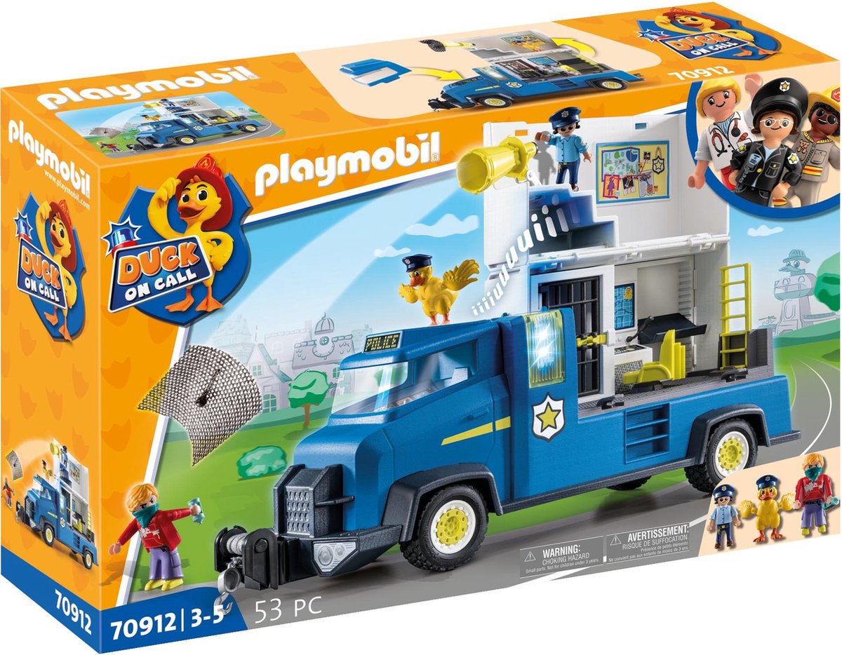 Playmobil Polizeiwagen Ente auf Abruf - 70912