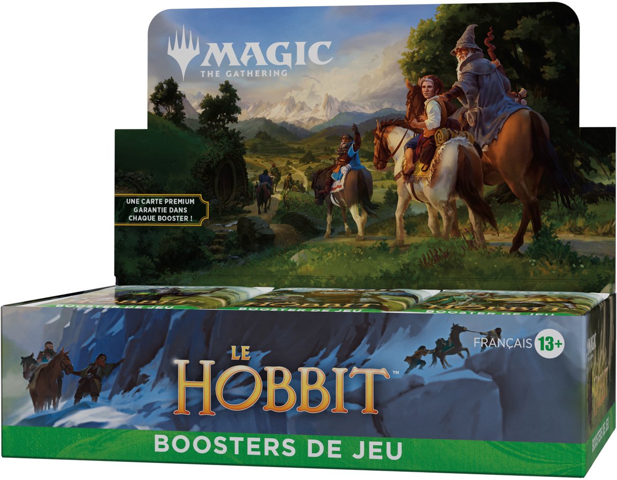 Magic the Gathering Boîte de Boosters de Jeu Magic: The Gathering | der Hobbit | 30 Booster + 1 Carte de Présentation Premium | Kartenspiel mit Strategiesammlung