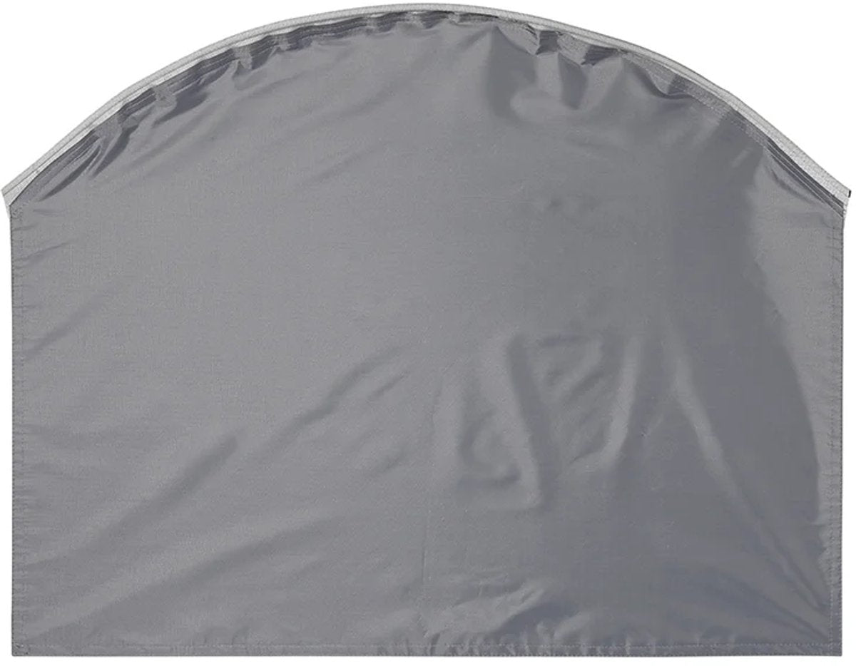 Proplus Radabdeckung – 77 x 60 cm – Autoreifen-Schutzhülle – Wohnmobil-Reifenabdeckung – grau
