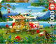 Educa - Puzzle - 1000 Teile - Urlaub auf dem Land - Puzzle