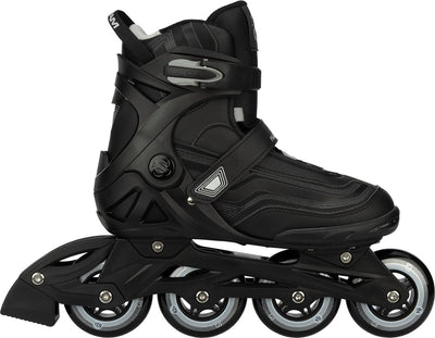 Nijdam Inlineskates - Gear Up - Größe 45 - Schwarz