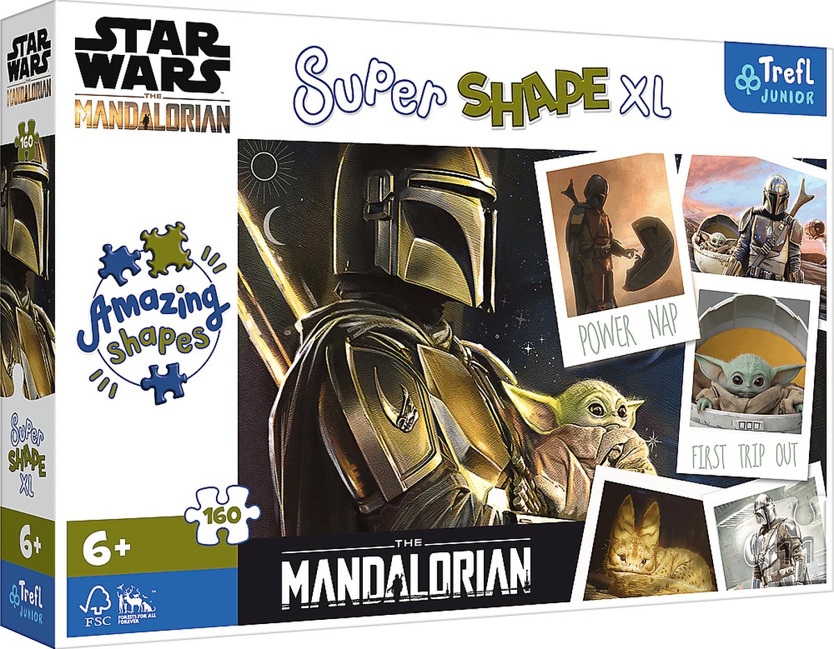 Trefl 160xl - Mandalorian Lucasfilm Star Wars der Mandalor