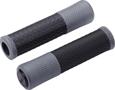 BBB Fahrradgriffe Fahrrad Viper – Fahrradgriffe mit maximalem Halt – Schwarzgrau – Länge 130 mm – Bhg-97