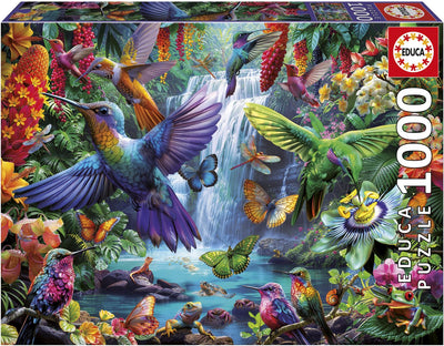 Educa - Puzzle - tropische Kolibris - 1000 Teile - Puzzle