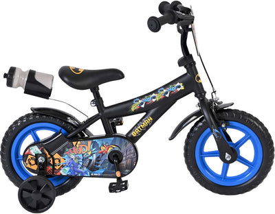 Volare Batman Kinderfahrrad – Jungen – Mag-Räder – 12 Zoll – Schwarz
