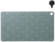 Sealskin ribb - rutschfeste Badematte 40x70 cm - grün - inklusive schwarzem Haken