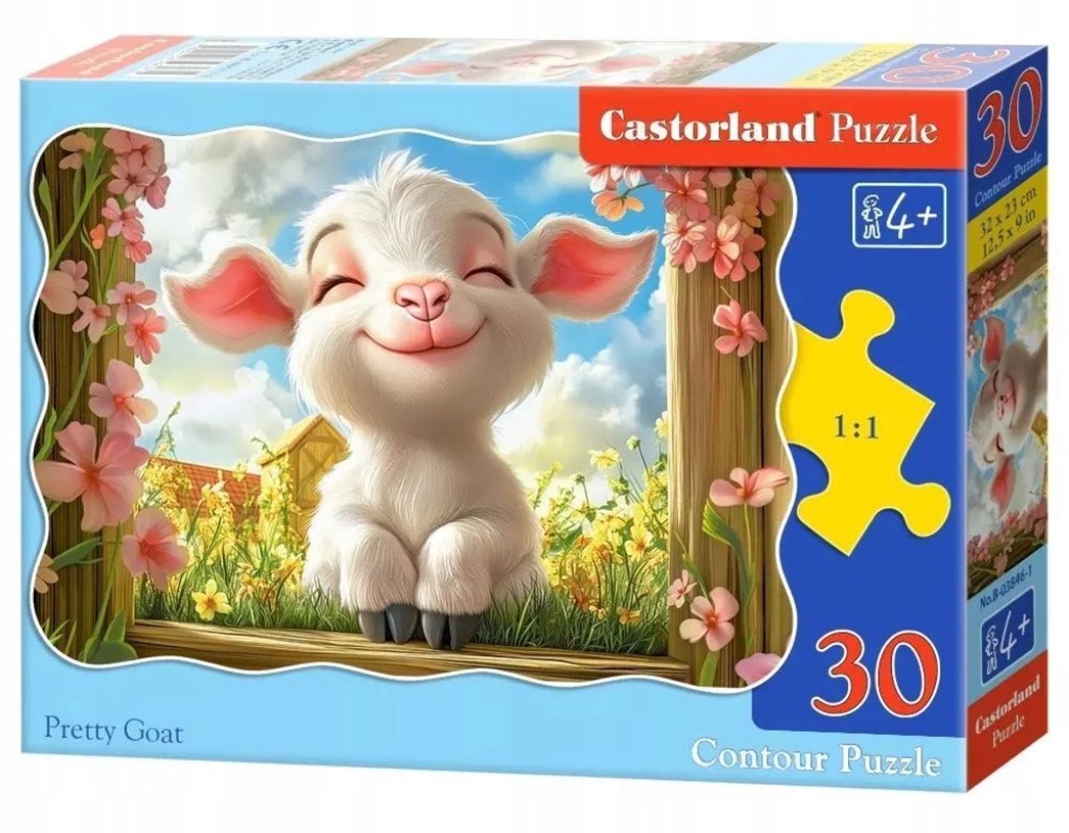 Castorland-Puzzle 30 Elemente – schattige Schafe