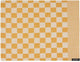 Ddddd Tischset Barbecue 35 x 45 cm Ocker pro 2 Stück