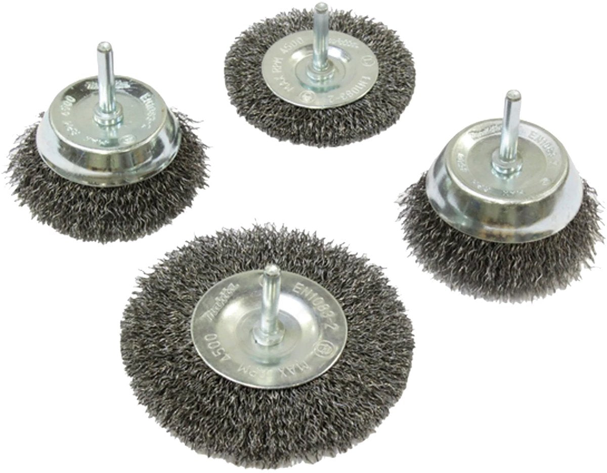 Makita Zubehör Bürstenset 4-teilig Schüssel rund - D-65729 - D-65729