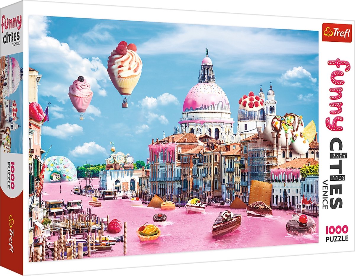 Trefl-Gebäck in Venedig-Puzzle – 1000 Teile