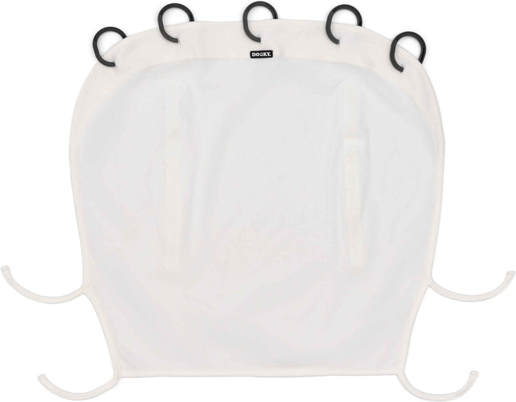Dooky Universalbezug Sonnenschutz Kinderwagen – UV-Schutz für Ihr Kind – Sonnentuch Buggy – Creme
